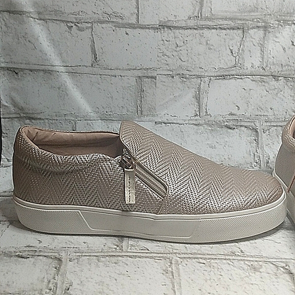 Volatile Rose Gold sneakers with zipper size 10 - Picture 5 of 8